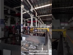 ASME/ANSI B16.9 ステンレス鋼のバック・ウェルディング・リドクター製造のためのPLSAMA切断板